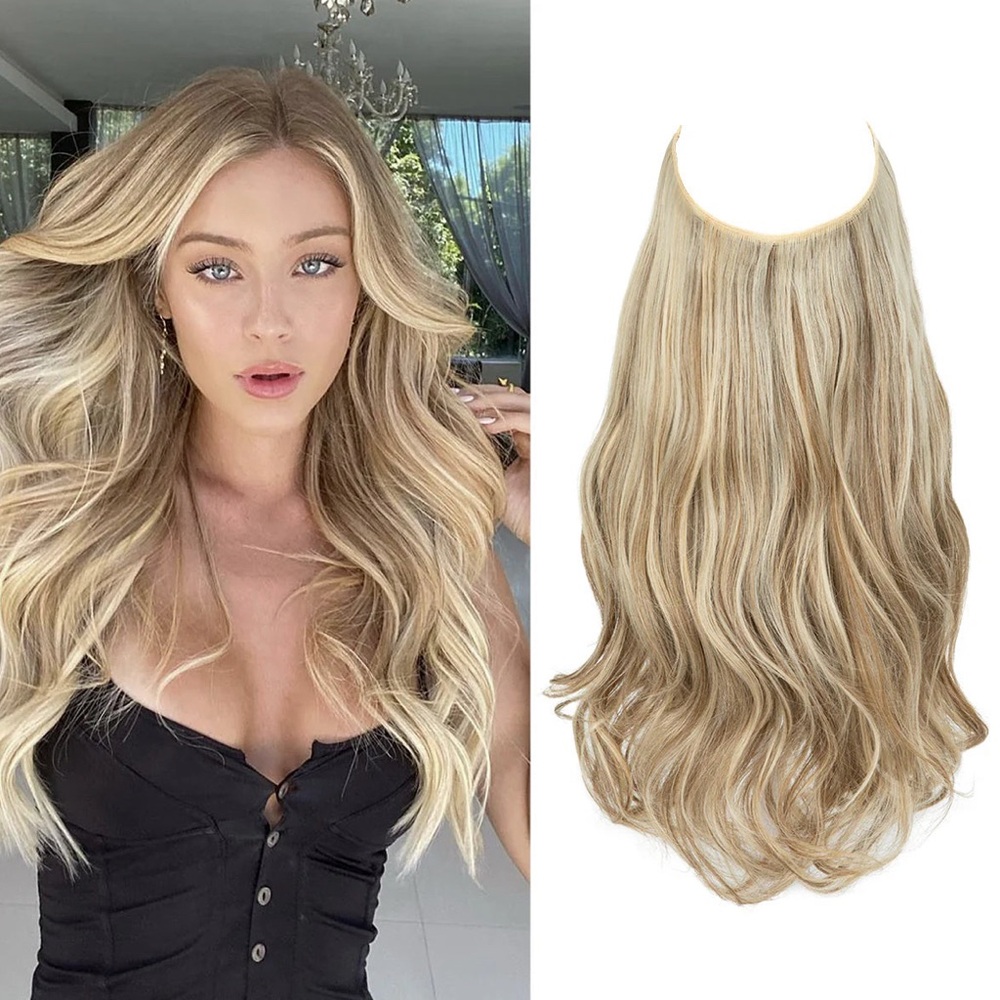 Luxurious Light Blonde Hair Extension